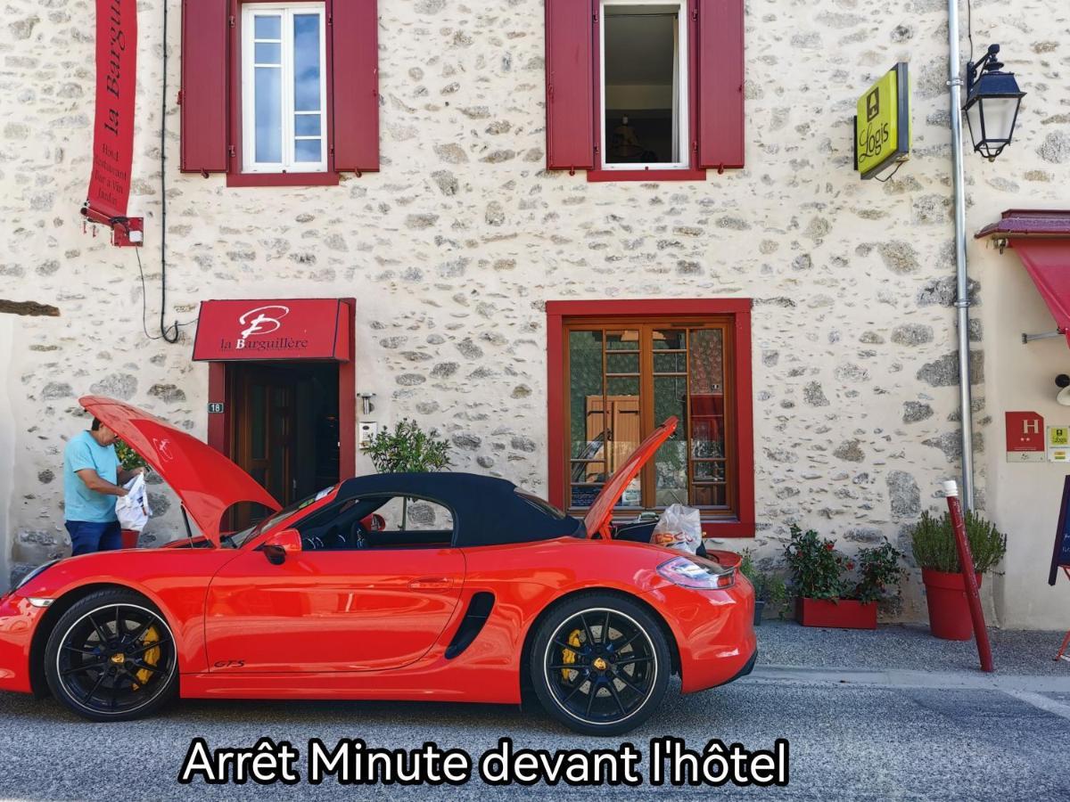 Logis Hotel Restaurant La Barguillere Saint-Pierre-de-Rivière المظهر الخارجي الصورة